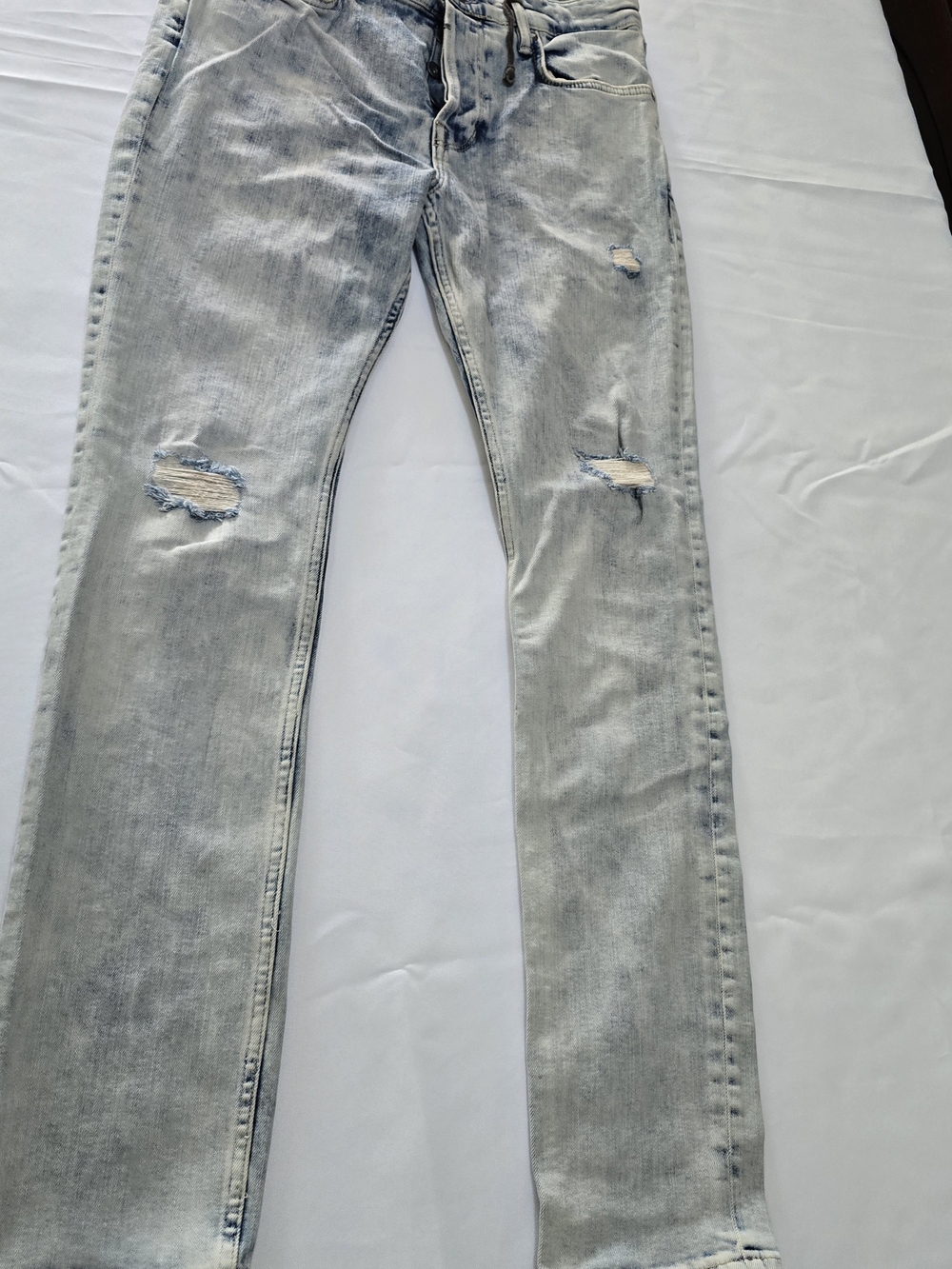 AllSaints Cigarette Distressed Jeans, W32 L32